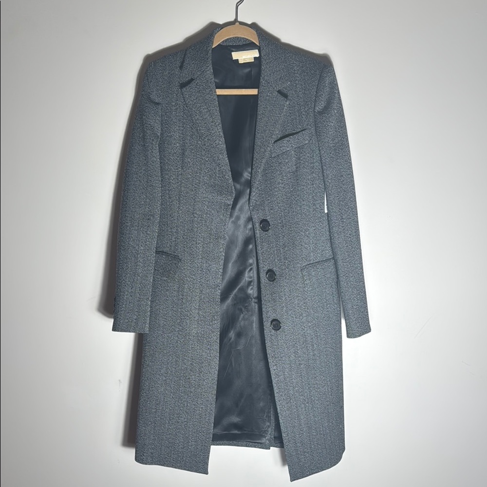 Michael Kors Black & White Coat